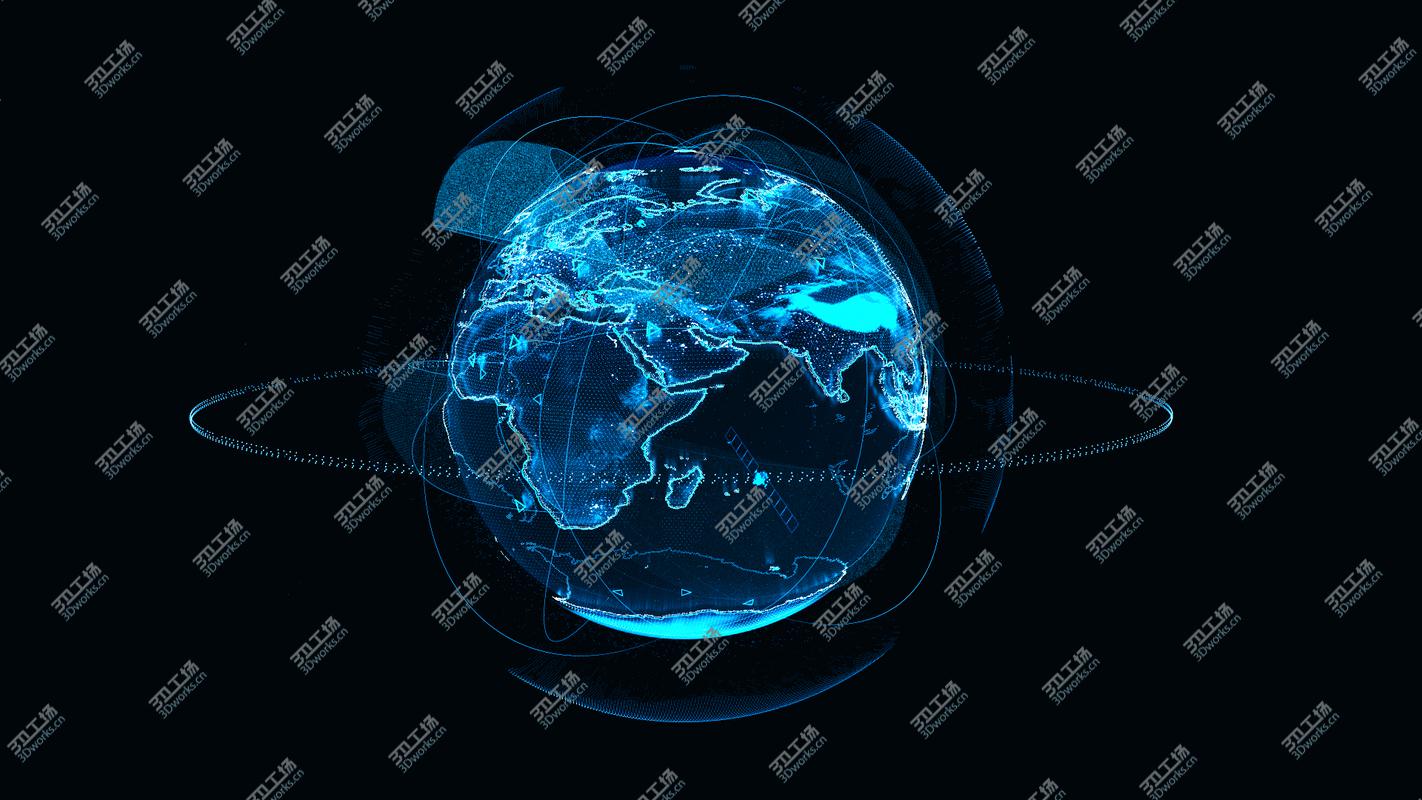 images/goods_img/202104092/Animated Hologram Planet Earth v4 3D model/4.jpg